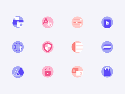 Website icons