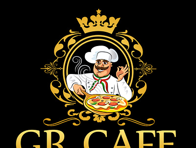Restaurant logo brand design branding design illustration logo logo design vector