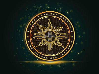 crypto logo design branding graphic design logo ui