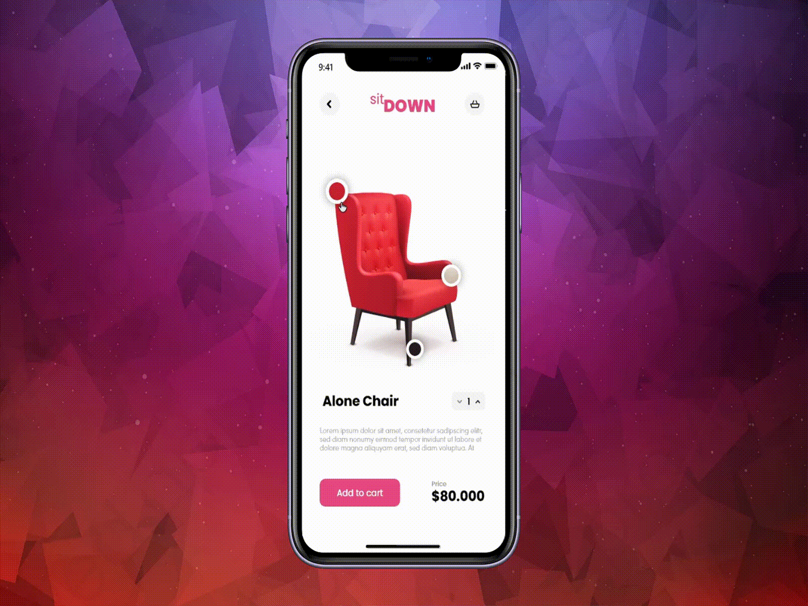 Furniture Shopping App