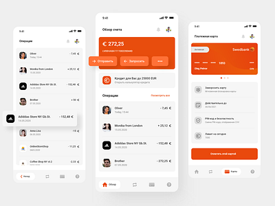 BankApp - Concept design app design design app designer flat inspiration minimal mobile app deisign ui ux uxdesign uxui web