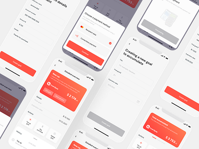 Hoard app design UI