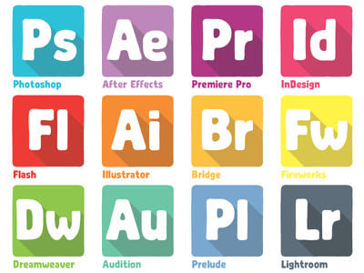 Adobe Dock Icons