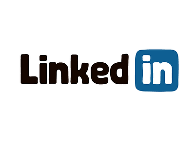 Abraham Linkedin internet logo redesign redone type typeface typography web