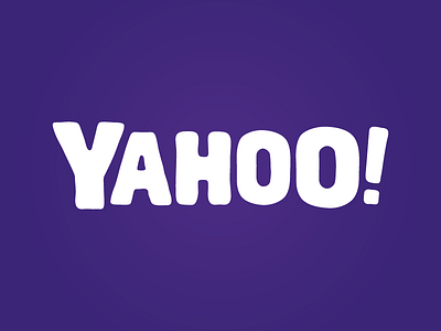 Abraham Yahoo internet logo redesign redone type typeface typography web