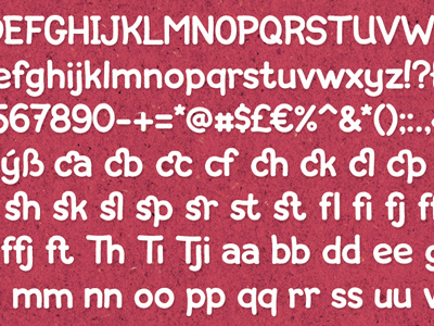 Loose typeface font illustration letter loose type typeface typography zeptonn