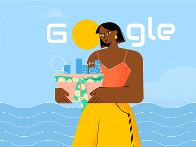 55 Google Stats fashion google illlustration sea statistics