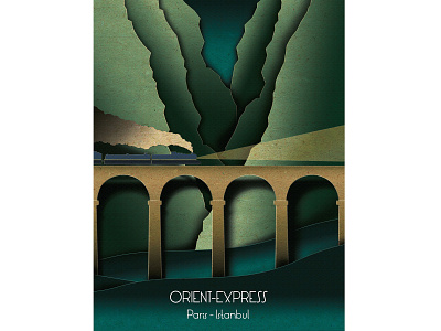 Orient-Express design graphic design illustration vector