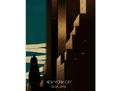 New York design graphic design illustration vector