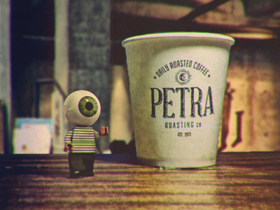 Petra Roasting Co. branding c4d cgi cinema4d coffee coffee bean coffee shop compositing espresso eyeball istanbul roasters roasting