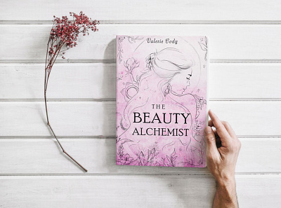 Book Cover Illustration alchemy beauty book book cover dreamy esoteric feminine illustration photoshop portrait woman