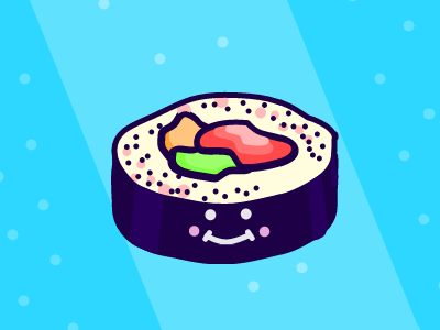 Sushi | art cute design sushi