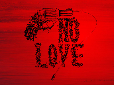 Nolove Wallpaper 800x600 art black bullet gun hand drawn ink no love photoshop red wallpaper