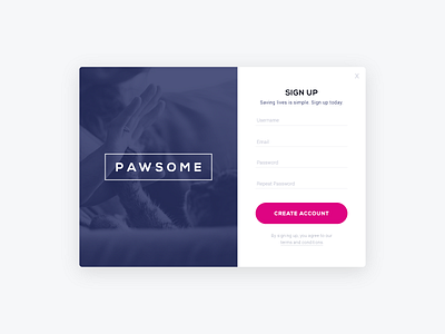 Daily UI Challenge 001 001 account cat create dailyui fields form ui