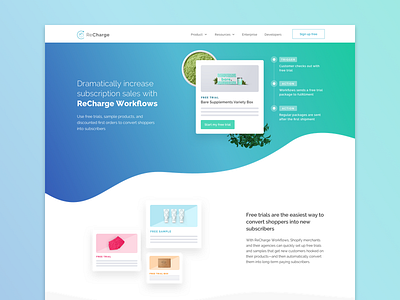 Workflows Landing Page