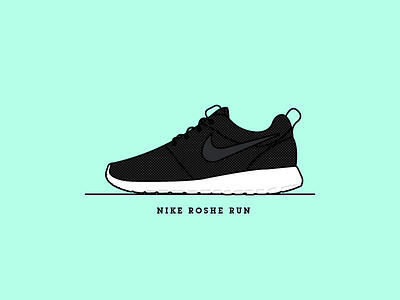 Nike Roshe illustration