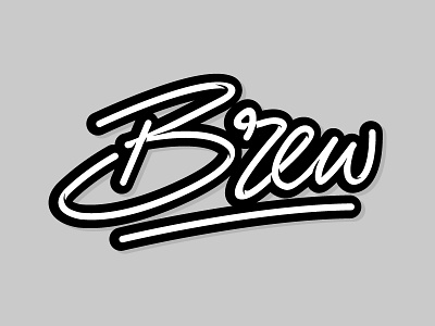 Brew typography