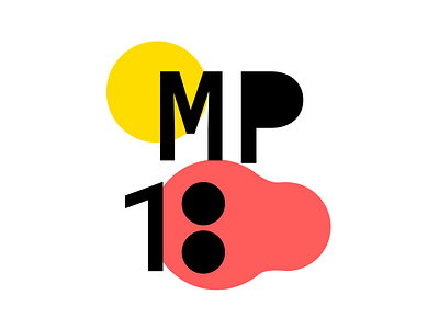 Media Party 2018 Small Logo branding conference design media