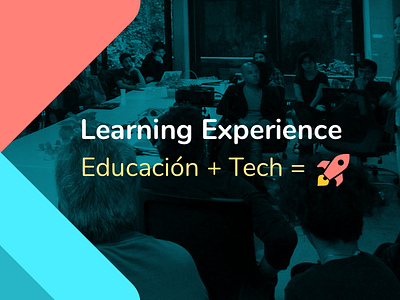 Learning Experience Logo Flyer