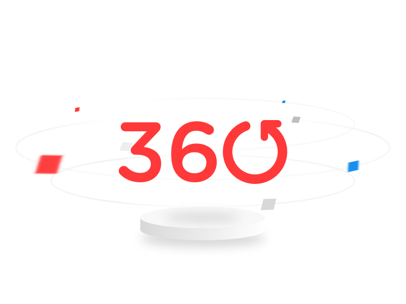 Todo Noticias 360 logo branding illustration