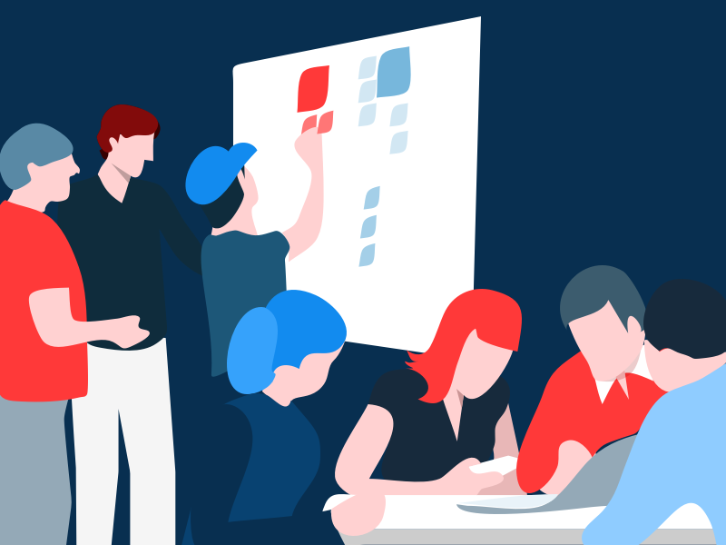 Todo Noticias 360 Illustrations conference branding illustration