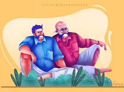 South Indian character character illustration digital illustration farmer illustration illustration south indian character tamil character traditional character trending 2022 trending 2023 trending 2024 uiux illustration village character villagelife