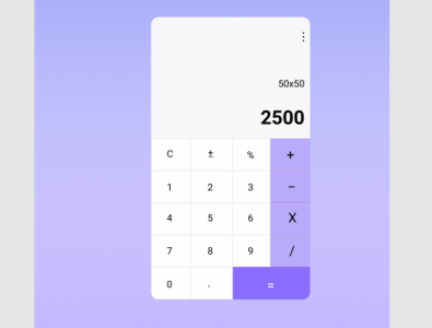 UI Design Challenge - Calculator App