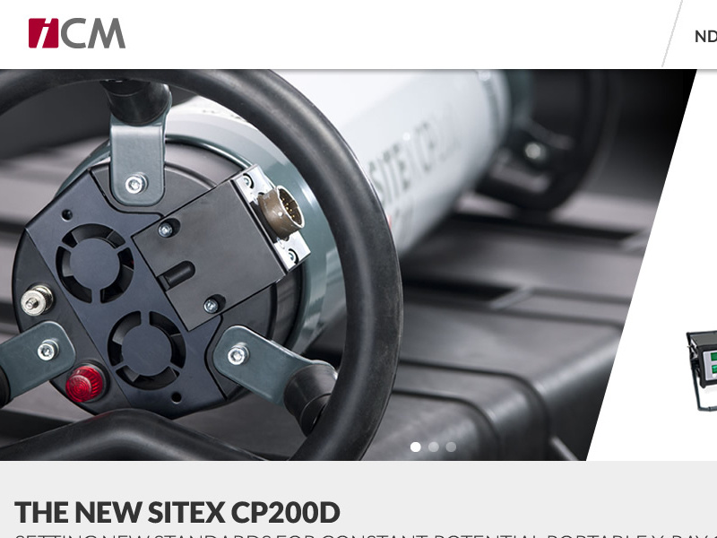 Product page design web design product slider