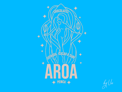Aroa animation branding design flat illustration illustrator logo minimal type vector