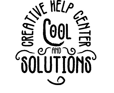 Creative Help Center! By Uvi animation branding creative design identity illustration lettering logo logo design minimal type typography