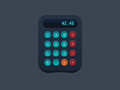 Daily UI #04 - Calculator