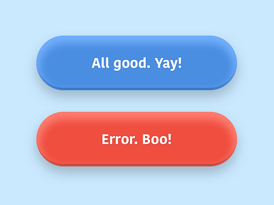 Daily UI #11 - Flash Message (Error/Success)