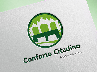 Conforto Citadino adobe illustrator adobe photoshop branding design logo typography vector