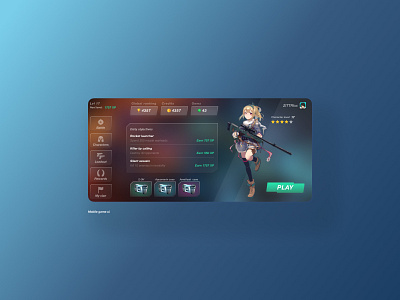 Mobile game ui