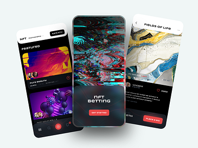 NFT Betting Platform | Mobile App