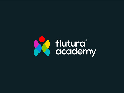 Flutura Academy branding branding design creative design designer logo