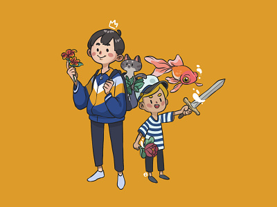 flowery knight boys