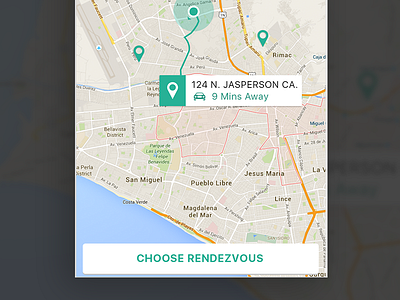 Choose Rendezvous | Travel App map map route map view modal travel travel app ui uiux