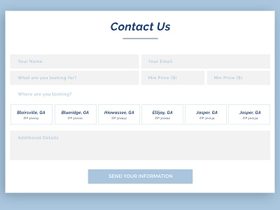 Realty Contact Form