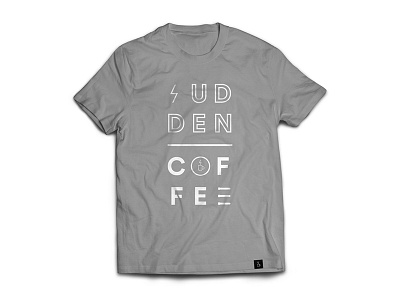 Sudden Coffee // T-shirt Design coffee coffee cup design icons print print design specialty coffee t shirt