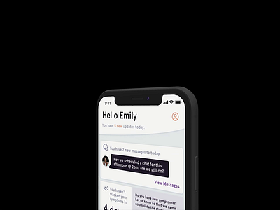 Call Screen for iOS App health app home invision studio iphonex messages rotato ui ux