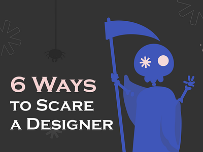 Halloween 🎃 Designers 👩‍🎨 Monsters! 👺 blog branding design flat illustration social media