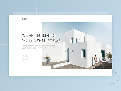 Web Design Concept — Construction Company