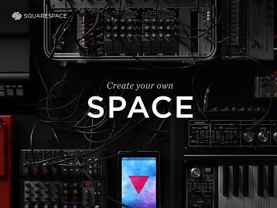 Create your own space. squarespace video website