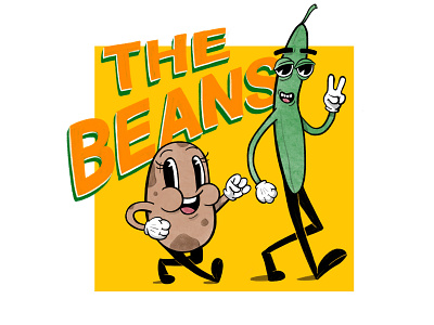 "The Beans" - Comic Concept cartoon comic concept art illustration procreate the beans