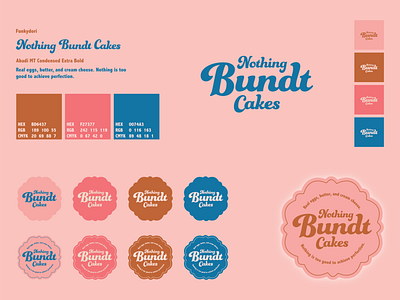 Nothing Bundt Cakes - Rebrand Concept