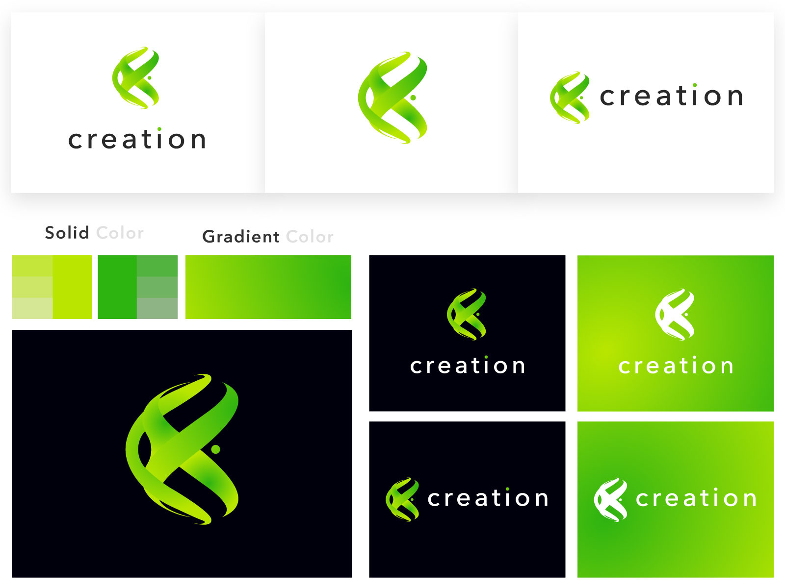 Creation Brand Identity Logo Design by Abid Hasan Jilon on Dribbble