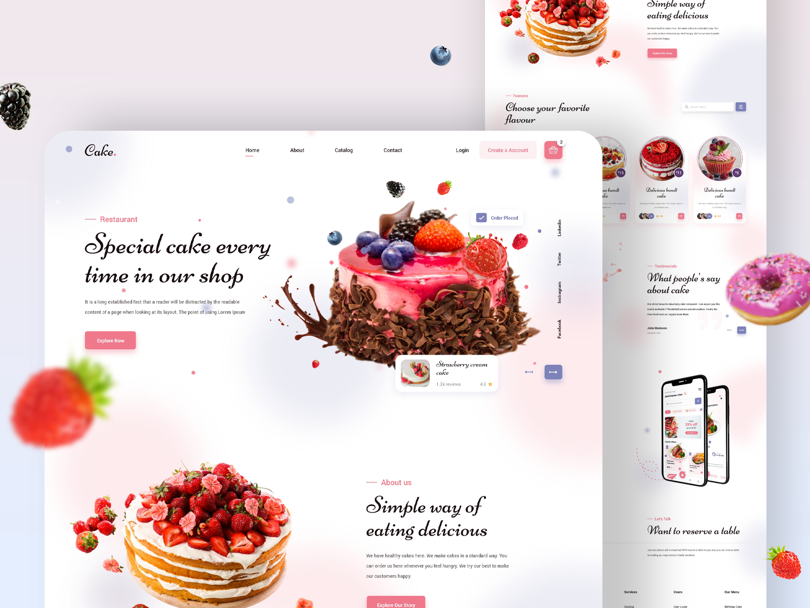 Cake Shop Bakery - WordPress theme | WordPress.org