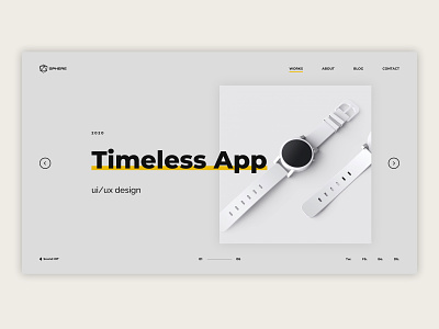 Sphere — Creative Portfolio Theme bold typography clean portfolio webdesign wordpress theme