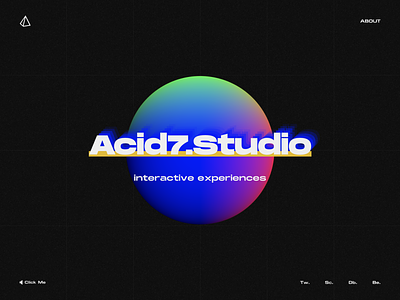 Acid7.Studio acid7.studio interaction design website